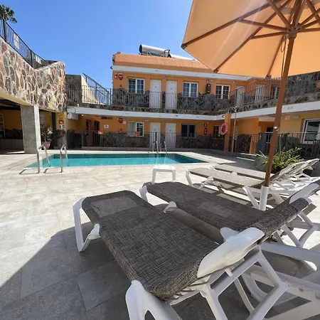 公寓 Patalavaca Pool & View Mogán